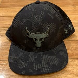 Project Rock Camo Snapback Cap